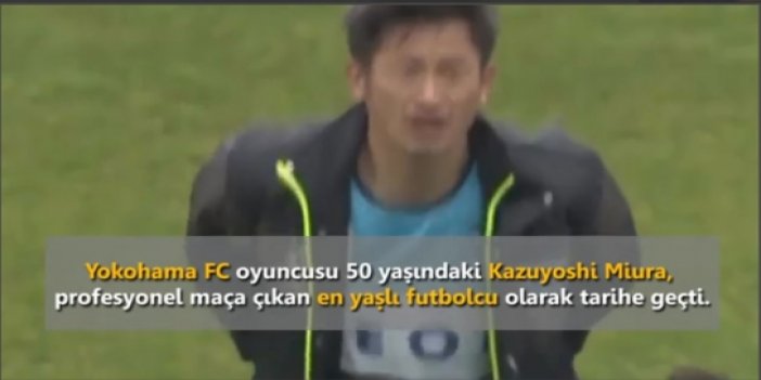 İşte dünyanın en yaşlı futbolcusu: Kazuyoshi Miura