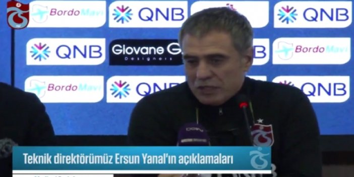 Ersun Yanal'dan Karabükspor maçı sonrası açıklama