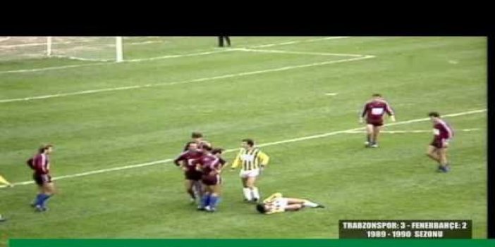 Nostalji: Trabzonspor 3 - Fenerbahçe 2 1989-90 sezonu
