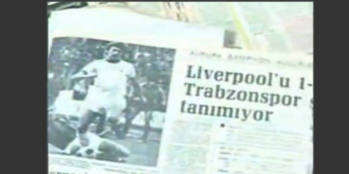 Nostalji: Trabzonspor 1-0 Liverpool