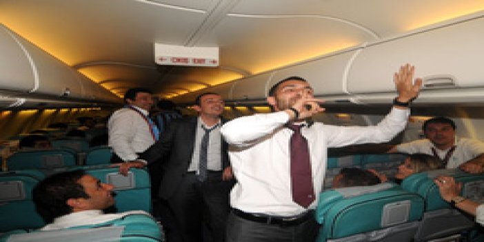 Trabzonspor uçağında neler oldu
