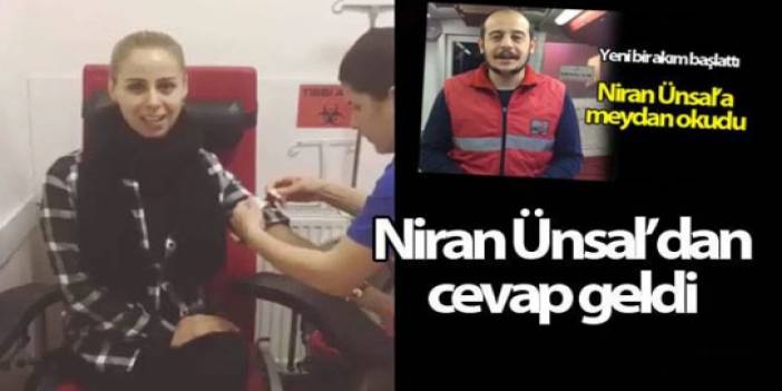 Niran Ünsal kan bağışında Cengiz Kurtoğlu ve Doğuş'a meydan okudu