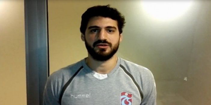 Trabzonsporlu oyuncu Erol Can Çinko’dan anlamlı mesaj