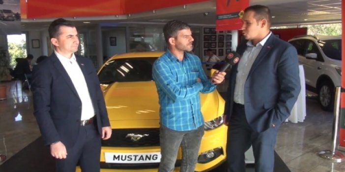 2017 Model Ford Mustang ve Edge'nin Trabzon tanıtımı