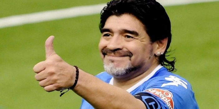 Maradona'dan şok hareket!