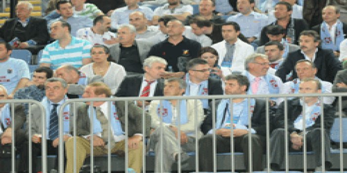 Trabzonspor'un maçına ''Bulut''
