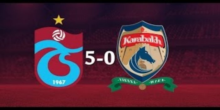 Trabzonspor 5-0 Karabakh Wien