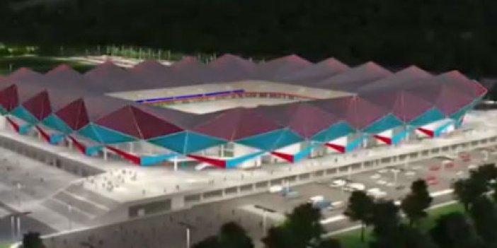 Akyazı Stadı 3D görünümü