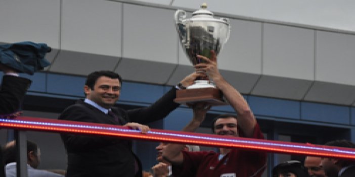 Şampiyonlar Trabzon'a geldi