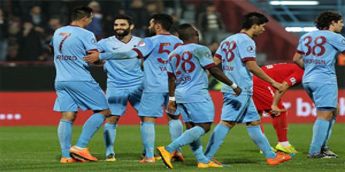 Trabzonspor böyle gol yağdırdı