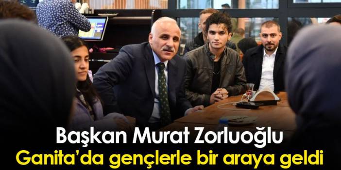 Trabzon Büyükşehir Belediye Başkanı Zorluoğlu Ganita'da gençlerle bir araya geldi