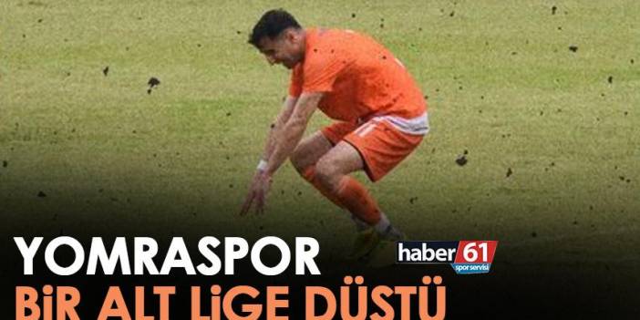 Yomraspor BAL'a düştü! Trabzon'u üzen haber