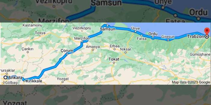 Trabzon Ankara Arası kaç km: Türkiye'nin Uzun Bir Yolculuğu