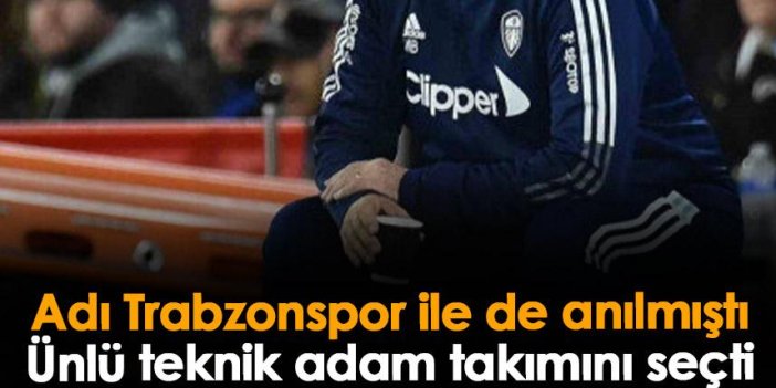 Adı Trabzonspor ile anılmıştı! Ünlü teknik adam takımını seçti