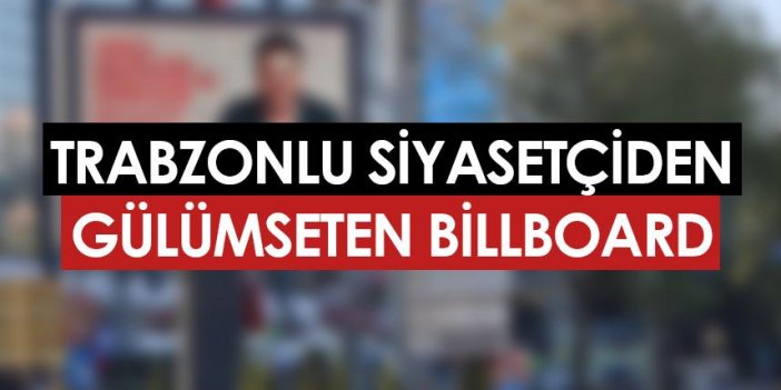 Trabzonlu siyasetçiden gülümseten hareket