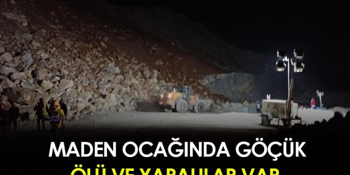 Soma’da maden ocağında göçük: 1 ölü, 4 yaralı