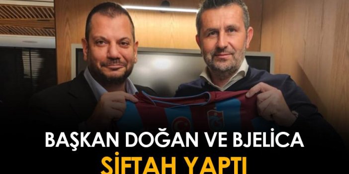 Trabzonspor'da Başkan Doğan ve Bjelica siftah yaptı!