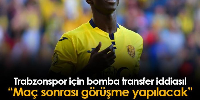 Trabzonspor'dan flaş hamle! "Maç sonrası transfer görüşmesi..."