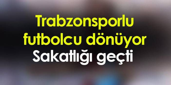 Trabzonspor'da Serkan Asan dönüyor