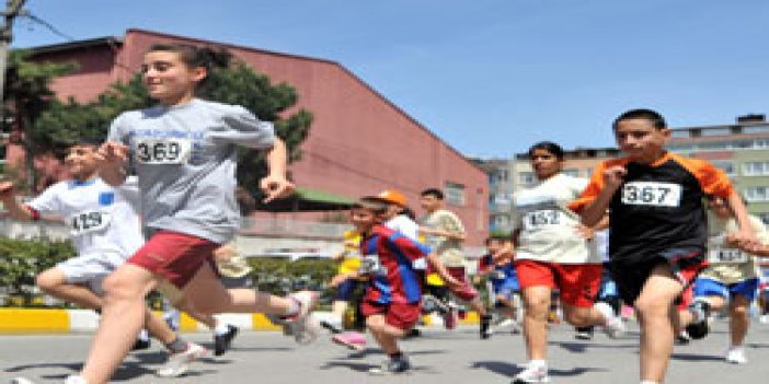 Trabzon'da gençlik koşusu yapıldı