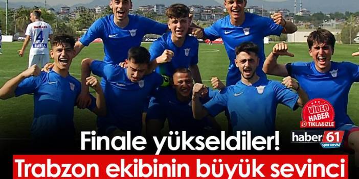 Trabzon ekibi Yomraspor finalde!