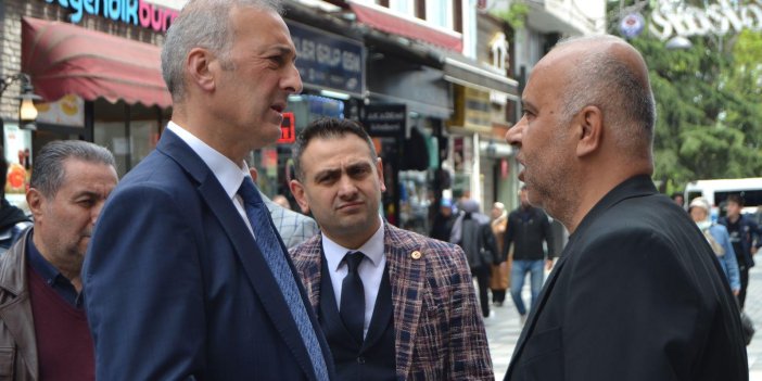 CHP Milletvekili Adayı Özçilingir Uzun Sokak’ta temasta bulundu