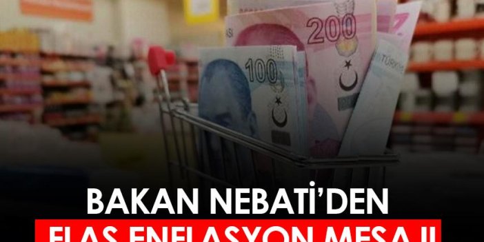 Bakan Nebati 'den flaş enflasyon mesajı!