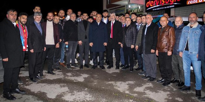 AK Parti Trabzon Milletvekili adayı Yılmaz Büyükaydın: "Durmadan çalışacağız"