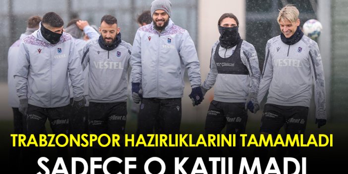 Trabzonspor'da Kayserispor hazırlıkları devam ediyor!