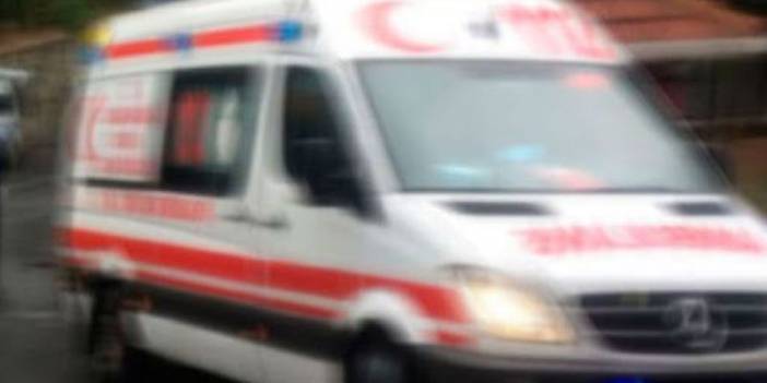 Samsun'da kaza! Devrilen motorun sürücüsü ağır yaralandı