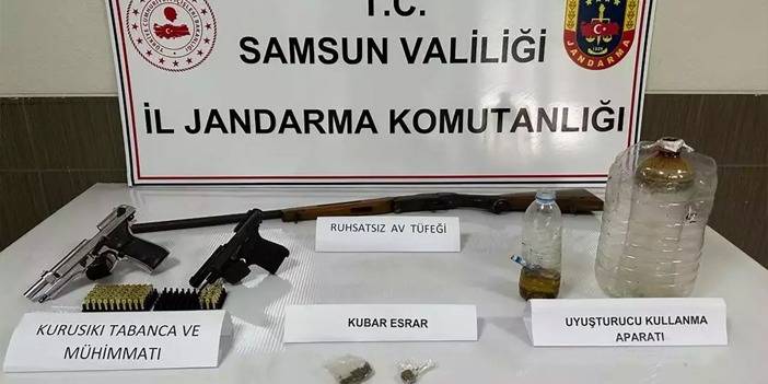 Samsun'da uyuşturucu operasyonu! 13 gözaltı