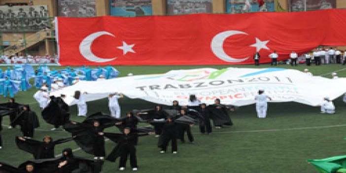 Trabzon'da Olimpiyat rüzgarı