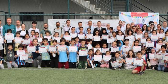 Trabzon'da Geleneksel Çocuk Oyunları Şenliği düzenlendi