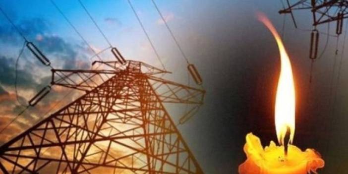 Trabzon’da 12 Mahallede elektrik kesintisi yaşanacak