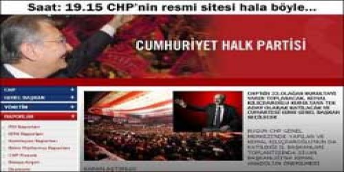 CHP ''Kılıçdaroğlu'nu'' atladı