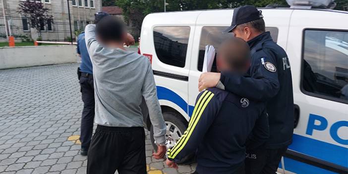 Samsun'da 3 motosiklet hırsızı tutuklandı