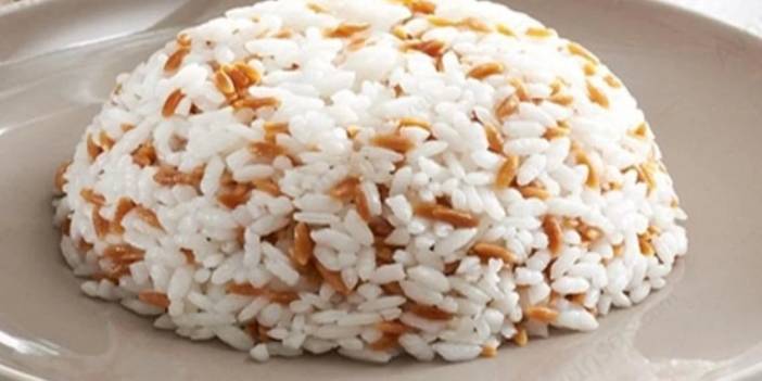 Şehriyeli Pirinç Pilavı nasıl yapılı? Şehriyeli pirinç pilavıu tarifi