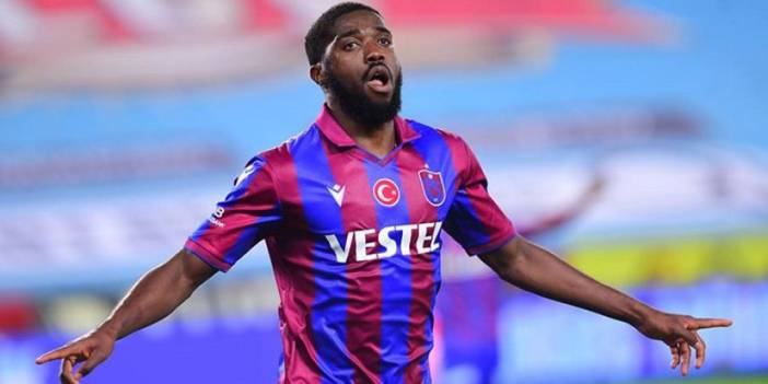 Trabzonspor'da yıldız golcü için izin çıktı "Gidebilirisin"