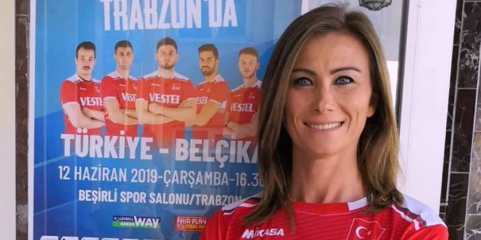 Trabzonlu voleybol hakemi Sema Sert Kayıkçı Avrupa Voleybol Şampiyonası'nda görev alacak