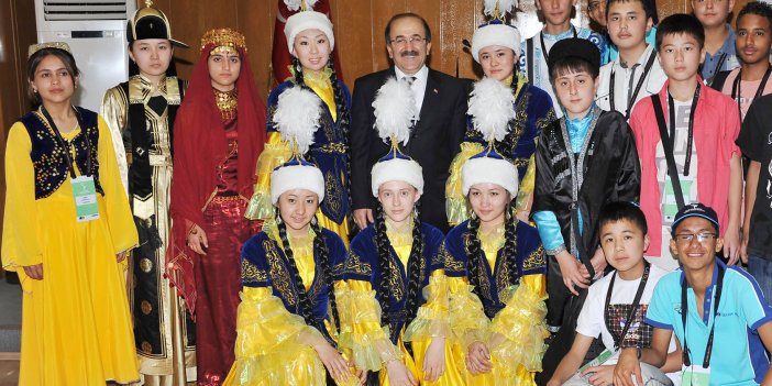 Dünya çocukları Trabzon'da