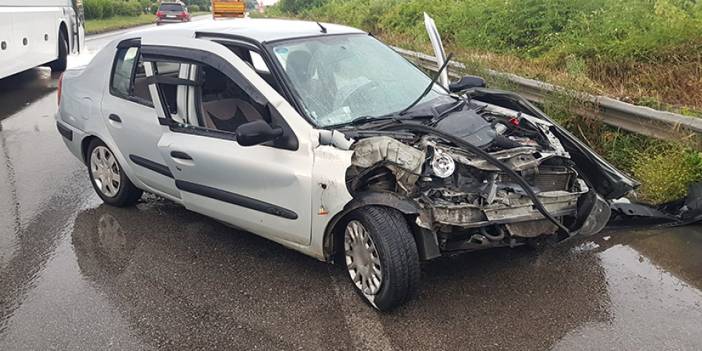 Samsun'da korkutan kaza! 3 kişi yaralandı