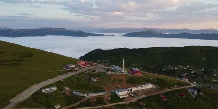 Trabzon'da Sis Dağı'ndan manzaralar