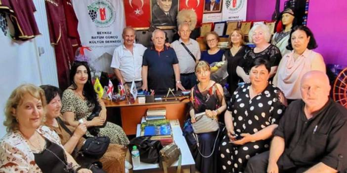Gürcü heyet Gürcü Kültür Derneklerini ziyaret etti