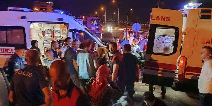 Trabzon'a geliyorlardı! Düğün dönüşü feci kazada 7 yaralı