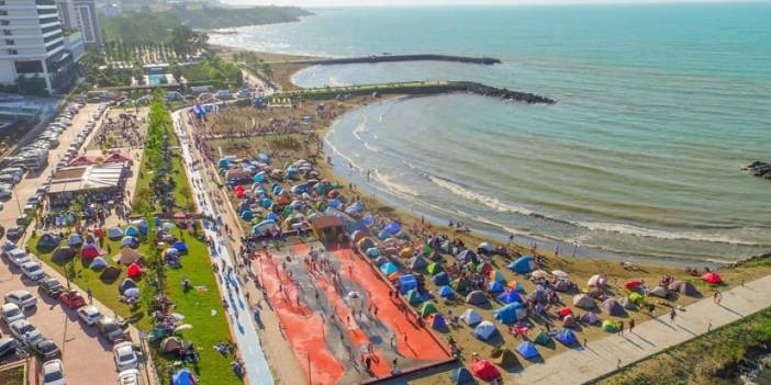 Trabzon'da deniz suyu sıcaklığı 22 derece olarak ölçüldü