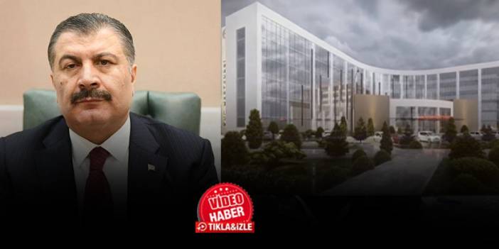 Bakan Koca'dan yapımı süren Trabzon Şehir Hastanesine ilişkin paylaşım