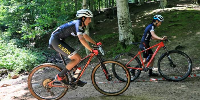 Türkiye Dağ Bisikleti Şampiyonası Samsun'da devam ediyor