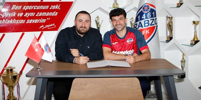 1461 Trabzon Abdurrahman Emir Alagöz ile sözleşme imzaladı
