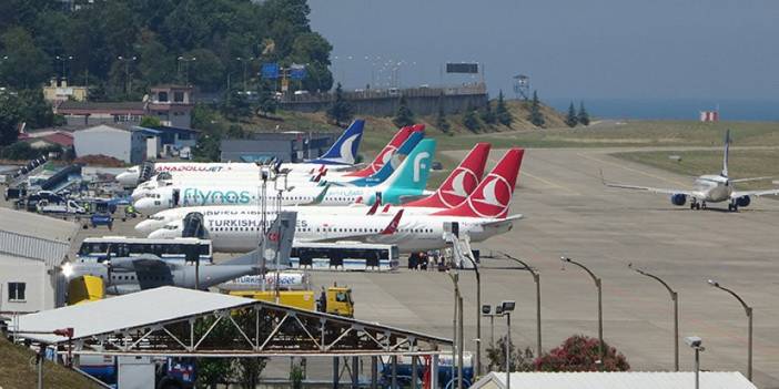 Trabzon Havalimanı'nda tarihi rekor