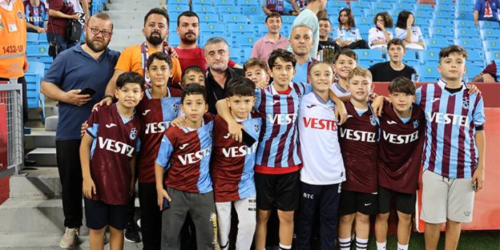 Trabzonspor’dan sezonun ilk maçında anlamlı hareket